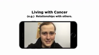 What to talk about? Living with Cancer